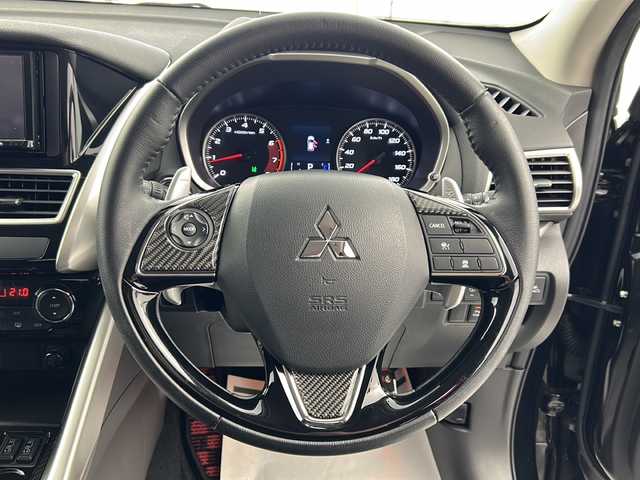 三菱 エクリプス クロス G 福島県 2020(令2)年 1.4万km アメジストブラック /禁煙車//シートヒーター　//社外ナビ　//フルセグＴＶ・CD・DVD・BT//ＨＵＤ//クリアランスソナー//レーダークルーズコントロール//３６０ドラレコ//バックカメラ//オートハイビーム//電動パーキングブレーキ//ステアリングリモコン//ルーフレール//パドルシフト//純正LEDライト//保証書