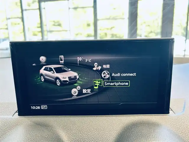 アウディ Ｑ２ 30TFSIスポーツ 大阪府 2020(令2)年 2.5万km ブリリアントレッド SラインプラスP/アシスタンスP/バーチャルコックピット/純正ナビ/TV/バックカメラ/ACC/純正18インチAW/LEDヘッドライト/電動リアゲート/クリアランスソナー/ハーフ革/シートヒーター/ETC/ドラレコ