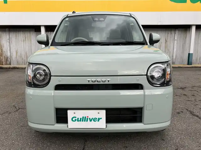 ダイハツ ミラ トコット X SA Ⅲ 三重県 2019(平31)年 8.4万km セラミックグリーンM スマートアシストIII /　・衝突警報機能(対車両・対歩行者)/　・衝突回避支援ブレーキ機能(対車両・対歩行者)/　・誤発進抑制制御機能(前方・後方)/　・車線逸脱警報機能/　・先行車発進お知らせ機能/　・オートハイビーム/純正オーディオ　/　・Bluetooth/　・CD再生/　・USB/　・AUX/スマートキーx２本/コーナーセンサー/アイドリングストップ/LEDヘッドライト/オートリトラクタブルミラー/ステアリングスイッチ/純正フロアマット/ドアバイザー/ライトレベリング/プライバシーガラス/ルーフアンテナ/横滑り防止機能/サイド/カーテンエアバック