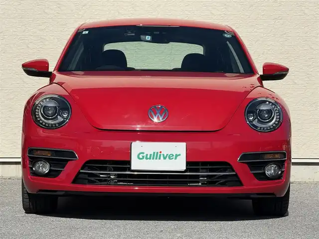 フォルクスワーゲン ザ・ビートル デザインマイスター 滋賀県 2019(平31)年 4.1万km トルネードレッド メーカーナビ/　【AM・FM/USB/Bluetooth/SD】/バックカメラ/ブラインドスポットモニター/LEDヘッドライト/フォグランプ/ETC