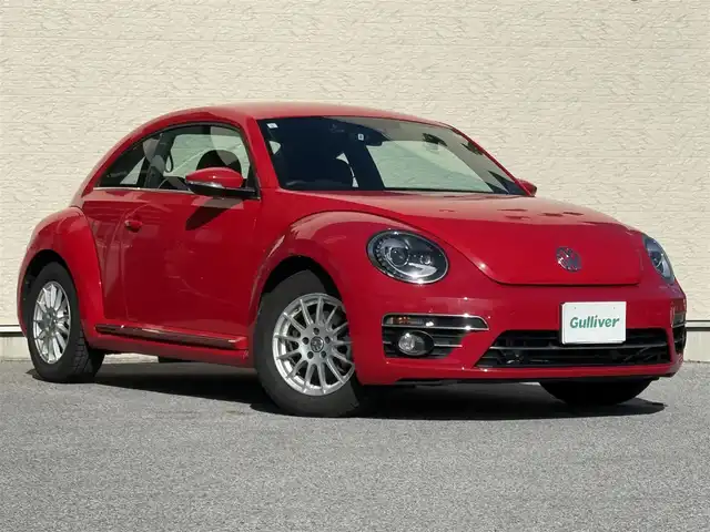 フォルクスワーゲン ザ・ビートル デザインマイスター 滋賀県 2019(平31)年 4.1万km トルネードレッド メーカーナビ/　【AM・FM/USB/Bluetooth/SD】/バックカメラ/ブラインドスポットモニター/LEDヘッドライト/フォグランプ/ETC
