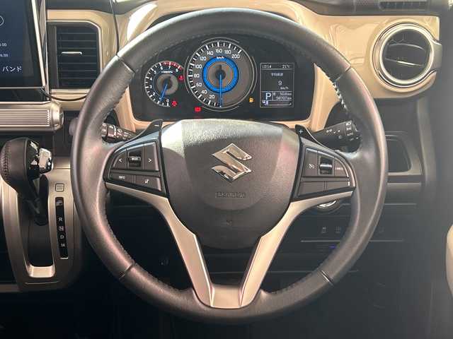 スズキ クロスビー HYBRID MZ 埼玉県 2018(平30)年 5.9万km ミネラルグレーメタリック 3トーンコーディネート デュアルカメラブレーキサポート/ディスプレイオーディオ/　　BT/USB/CarPlay/クルーズコントロール/LEDオートライト/シートヒーター/パドルシフト/コーナーセンサー/ビルトインETC/スマートキー