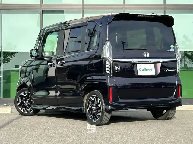 ホンダ Ｎ ＢＯＸ G L ターボ ホンダセンシング 和歌山県 2019(平31)年 6.3万km プレミアムベルベットパープル・パール 純正ナビ/フルセグTV/バックカメラ/TVキャンセラー/衝突軽減ブレーキ/アダプティブクルーズコントロール/コーナーセンサー/レーンキープアシスト/両側パワースライドドア/純正アルミホイール/純正フロアマット/リアサンシェード/ビルトインETC/前後ドライブレコーダー/LEDヘッドライト/オートライト