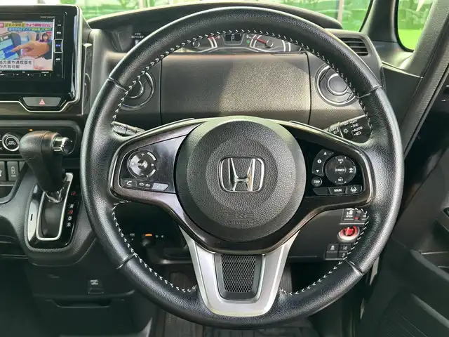 ホンダ Ｎ ＢＯＸ G L ターボ ホンダセンシング 和歌山県 2019(平31)年 6.3万km プレミアムベルベットパープル・パール 純正ナビ/フルセグTV/バックカメラ/TVキャンセラー/衝突軽減ブレーキ/アダプティブクルーズコントロール/コーナーセンサー/レーンキープアシスト/両側パワースライドドア/純正アルミホイール/純正フロアマット/リアサンシェード/ビルトインETC/前後ドライブレコーダー/LEDヘッドライト/オートライト