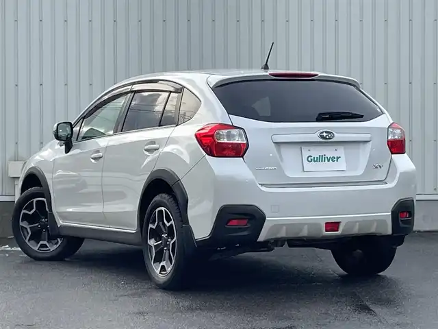スバル インプレッサ ＸＶ 2．0i－L 山形県 2013(平25)年 7.7万km サテンホワイトパール 4WD/SDナビ/　　【CD/DVD/BT/フルセグ】/クルーズコントロール/HIDオートライト/電動シート/17インチアルミホイール/パドルシフト/ステアリングスイッチ/電動格納ウィンカーミラー/アイドリングストップ/スマートキー/ETC