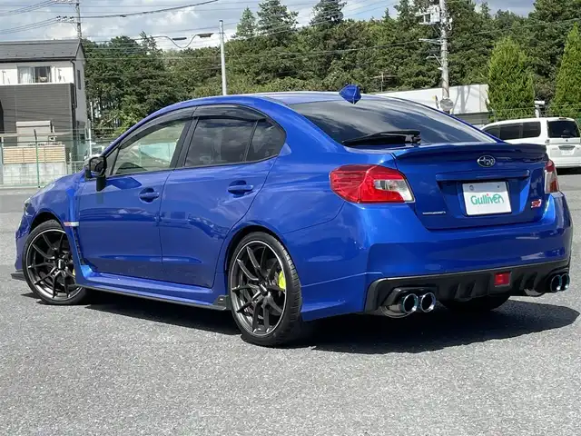 スバル ＷＲＸ ＳＴＩ STI タイプS 千葉県 2019(令1)年 1万km WRブルーパール ワンオーナー/F型/STiエアロ/純正レカロシート/RAYS G025 19AW（純正有）/GReddyコンフォートスポーツGTスラッシュマフラー（純正有）/純正8型ナビ/フルセグTV/バックカメラ/アドバンスドセーフティパッケージ（スバルリヤビークルディテクション［後側方警戒支援システム］/ハイビームアシスト［自動防眩ルームミラー付］/フロント＆サイドビューモニター）/LEDヘッドライト/LEDアクセサリーライナー/保証書/取扱説明書/スペアキー有