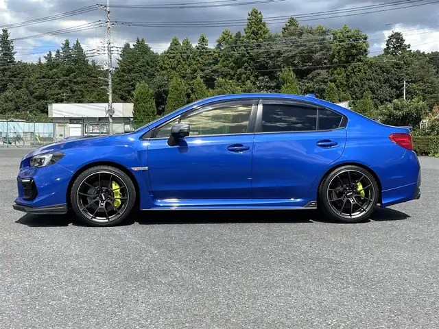 スバル ＷＲＸ ＳＴＩ STI タイプS 千葉県 2019(令1)年 1万km WRブルーパール ワンオーナー/F型/STiエアロ/純正レカロシート/RAYS G025 19AW（純正有）/GReddyコンフォートスポーツGTスラッシュマフラー（純正有）/純正8型ナビ/フルセグTV/バックカメラ/アドバンスドセーフティパッケージ（スバルリヤビークルディテクション［後側方警戒支援システム］/ハイビームアシスト［自動防眩ルームミラー付］/フロント＆サイドビューモニター）/LEDヘッドライト/LEDアクセサリーライナー/保証書/取扱説明書/スペアキー有