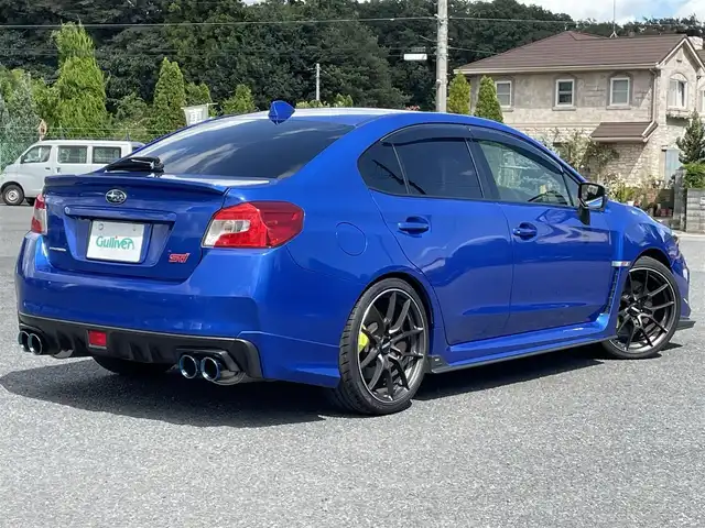 スバル ＷＲＸ ＳＴＩ STI タイプS 千葉県 2019(令1)年 1万km WRブルーパール ワンオーナー/F型/STiエアロ/純正レカロシート/RAYS G025 19AW（純正有）/GReddyコンフォートスポーツGTスラッシュマフラー（純正有）/純正8型ナビ/フルセグTV/バックカメラ/アドバンスドセーフティパッケージ（スバルリヤビークルディテクション［後側方警戒支援システム］/ハイビームアシスト［自動防眩ルームミラー付］/フロント＆サイドビューモニター）/LEDヘッドライト/LEDアクセサリーライナー/保証書/取扱説明書/スペアキー有