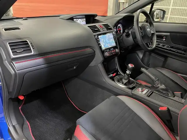 スバル ＷＲＸ ＳＴＩ STI タイプS 千葉県 2019(令1)年 1万km WRブルーパール ワンオーナー/F型/STiエアロ/純正レカロシート/RAYS G025 19AW（純正有）/GReddyコンフォートスポーツGTスラッシュマフラー（純正有）/純正8型ナビ/フルセグTV/バックカメラ/アドバンスドセーフティパッケージ（スバルリヤビークルディテクション［後側方警戒支援システム］/ハイビームアシスト［自動防眩ルームミラー付］/フロント＆サイドビューモニター）/LEDヘッドライト/LEDアクセサリーライナー/保証書/取扱説明書/スペアキー有