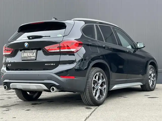 ＢＭＷ Ｘ１ xDrive 18d xライン 道東・釧路十勝 2020(令2)年 1.4万km サファイアブラックP 純正ナビ/バックカメラ/インテリジェントセーフティ/LEDヘッドライト/オートライト/パークディスタンスコントロール/パーキングアシスト/パワーバックドア/前席パワーシート/コンフォートアクセス/ミラーETC/純正18インチAW/ハーフレザーシート/前後ドライブレコーダー/ヒルディセントコントロール