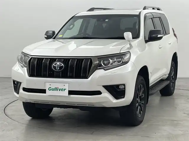 トヨタ ランドクルーザー プラド TX-L 70thアニバーサリーLTD 福岡県 2021(令3)年 3.2万km ホワイトパールクリスタルシャイン サンルーフ/純正ナビ　/バックカメラ　/ビルトインＥＴＣ２．０　/前後ドライブレコーダー/レーダークルコン　/コーナーセンサー　/衝突被害軽減ブレーキ　/レーンキープ　/ＰＫＳＢ　/先行車発進お知らせ　/ＭＴモード付き　/シートベンチレーション／ヒーター　/パワーシート　/ルーフレール