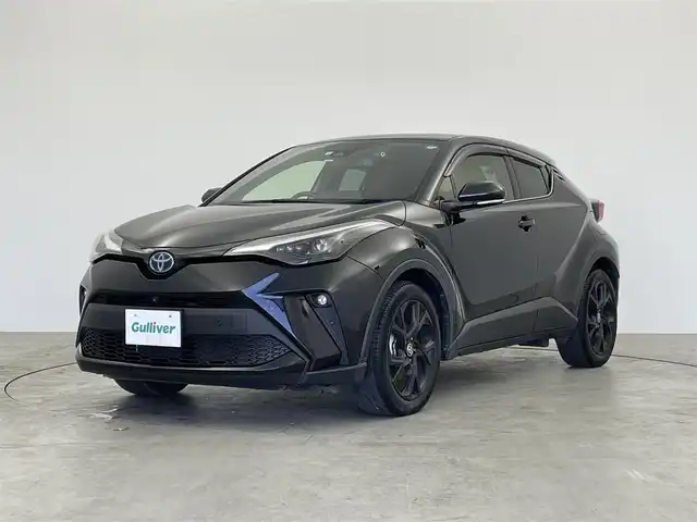 トヨタ Ｃ－ＨＲ G モード ネロセーフティプラスⅡ 群馬県 2022(令4)年 1.4万km ブラックマイカ 純正9インチナビ　パノラミックビューモニター　レーダークルーズコントロール　レーンキープアシスト　衝突軽減ブレーキ　シートヒーター　ブラインドスポットモニター　オートハイビーム　前後ドラレコ　禁煙車