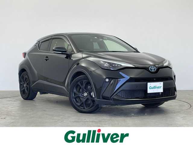 トヨタ Ｃ－ＨＲ G モード ネロセーフティプラスⅡ 群馬県 2022(令4)年 1.4万km ブラックマイカ 純正9インチナビ　パノラミックビューモニター　レーダークルーズコントロール　レーンキープアシスト　衝突軽減ブレーキ　シートヒーター　ブラインドスポットモニター　オートハイビーム　前後ドラレコ　禁煙車