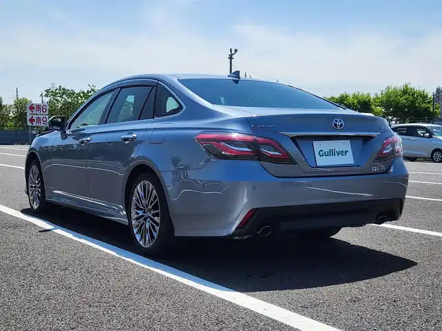 トヨタ クラウン ハイブリッド G－エグゼクティブ Four 岩手県 2020(令2)年 7.8万km プレシャスガレナ 〇純正ナビ/〇フルセグTV/〇バックカメラ/〇パノラミックビューモニター/〇ムーンルーフ/〇ビルトインETC/〇ブラインドスポットモニター/〇トヨタセーフティセンス/〇パワーバッグドア/〇オートライト/〇フォグランプ/〇純正18インチアルミ/〇革巻きステアリング/〇ステアリングヒーター/〇パドルシフト/〇左右独立オートエアコン/〇革シート/〇シートヒーター/〇シートベンチレーション/〇パワーシート/〇スマートエントリー/〇禁煙車