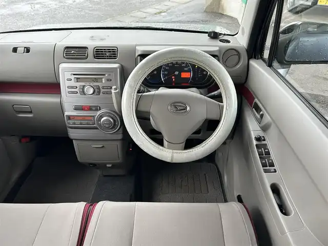 ダイハツ ムーヴ コンテ Xリミテッド 福島県 2008(平20)年 9.8万km チタニウムグレーメタリック スマートキー/スペアキー/純正フロアマット/パワーシート/電格ミラー/フォグランプ/純正ドアバイザー/純正AWサマータイヤ車載/ETC