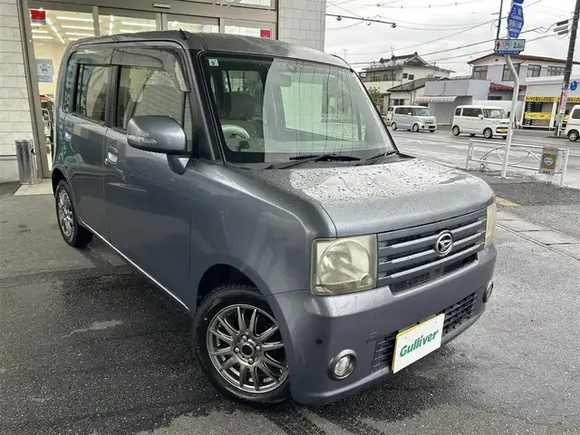 ダイハツ ムーヴ コンテ Xリミテッド 福島県 2008(平20)年 9.8万km チタニウムグレーメタリック スマートキー/スペアキー/純正フロアマット/パワーシート/電格ミラー/フォグランプ/純正ドアバイザー/純正AWサマータイヤ車載/ETC