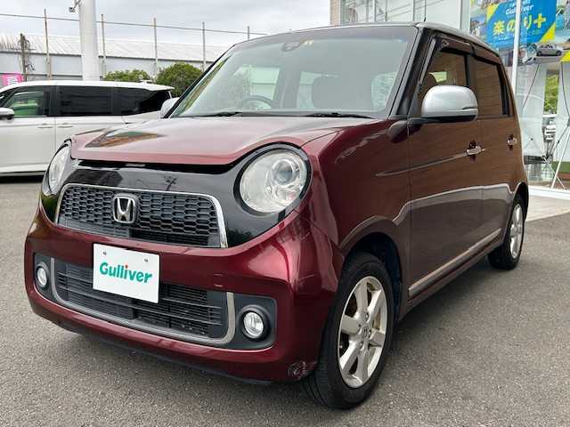 ホンダ Ｎ ＯＮＥ プレミアム 静岡県 2014(平26)年 12.7万km プレミアムディープロッソパール ワンオーナー/純正ナビ（ワンセグTV/AM・FM/BT）/バックカメラ/ETC/オートライト/純正フロアマット/純正ドアバイザー/純正14インチAW/横滑り防止機能/ECON/電格ミラー/シートリフター/プッシュスタート/スマートキー×2/保障証/取扱説明書