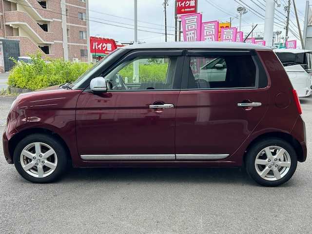 ホンダ Ｎ ＯＮＥ プレミアム 静岡県 2014(平26)年 12.7万km プレミアムディープロッソパール ワンオーナー/純正ナビ（ワンセグTV/AM・FM/BT）/バックカメラ/ETC/オートライト/純正フロアマット/純正ドアバイザー/純正14インチAW/横滑り防止機能/ECON/電格ミラー/シートリフター/プッシュスタート/スマートキー×2/保障証/取扱説明書