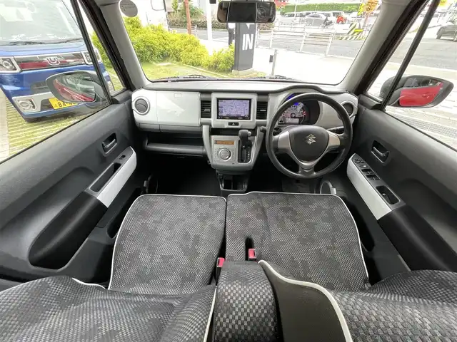 スズキ ハスラー G 兵庫県 2016(平28)年 6.9万km フェニックスレッドパール/ブルーイッシュブラックパール (株)IDOMが運営する【じしゃロン西宮店】の自社ローン専用車両になります。こちらは現金またはオートローンご利用時の価格です。自社ローンご希望の方は別途その旨お申付け下さい/＊ETC/＊バックカメラ/＊パワステ/＊パワーウィンドウ/＊フルセグ/＊アイドリングストップ/＊シートヒーター(D＋N席)/＊横滑り防止装置/＊オートライト/＊衝突被害軽減システム