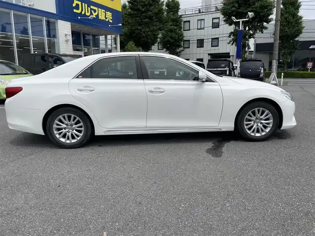 トヨタ マークＸ PREMIUM 東京都 2015(平27)年 4.7万km パール (株)IDOMが運営する【じしゃロン昭島店】の自社ローン専用車両になります。こちらは現金またはオートローンご利用時の価格です。自社ローンご希望の方は別途その旨お申付け下さい/純正ナビ/BT/TV/SD/CD/DVD/バックカメラ/ビルトインETC/スマートキー/プッシュスタート/クルーズコントロール/パワーシート/シートヒーター/ドライブレコーダー前後/ステアリング／シート/ステアリングスイッチ/革巻きステアリング/純正アルミホイール/純正フロアマット
