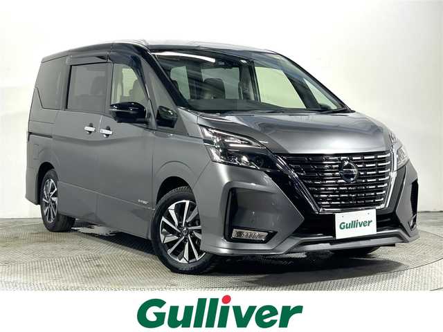 日産 セレナ ハイウェイスター V 大阪府 2019(令1)年 3.1万km ダークメタルグレー/ダイヤモンドブラック ProPILOT 純正ナビ(フルセグ/DVD再生/Bluetooth) 360カメラ ETC 後席モニター 両側パワースライドドア 衝突軽減 レーダーC クリアランスソナー BSM パークアシスト