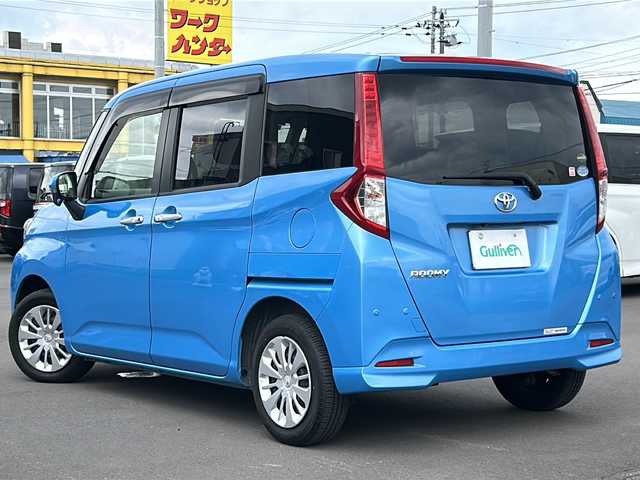 トヨタ ルーミー G 道北・旭川 2019(平31)年 6.5万km ファインブルーマイカメタリック ・4WD/・禁煙車/・純正ナビ/フルセグ/BT/CD/DVD/SD/・両側パワースライドドア/・LEDヘッドライト/・LEDフォグランプ/・ドライブレコーダー///スマートアシスト///・衝突警報機能/・先行発進お知らせ機能/・車線逸脱警報機能/・路側逸脱警報機能/・ふらつき警報機能/・アダプティブクルーズコントロール/・オートライト/・オートハイビーム/・コーナーセンサー///コンフォートパッケージ///・シートヒーター 運転席/助手席/・セカンドシートテーブル/・アームレスト/・シルバープッシュ式オートエアコン/・シルバーエアコン吹出口加飾/・ブラックドアサッシュ/・オプティトロンメーター/・ビルトインETC/・純正マット/・ドアバイザー