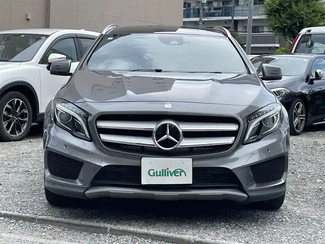 メルセデス・ベンツ ＧＬＡ１８０ スポーツ 東京都 2016(平28)年 1.7万km マウンテングレー ワンオーナー/サンルーフ/ターボ/純正HDDナビ/ (フルセグTV/Bluetooth/SD)/バックカメラ/前後ドライブレコーダー/ETC/ハーフレザーシート/D席パワーシート/前席シートヒーター/パワーバックドア/レーダークルーズコントロール/ESP/アクティブブレーキアシスト/アテンションアシスト/ブラインドスポットアシスト/アクティブレーンアシスト/横滑り防止装置/純正18インチアルミホイール/スマートキー/オートライト/純正HIDヘッドライト/パドルシフト/ルーフレール/カーテンエアバック/スペアキー1本/保証書/取扱説明書