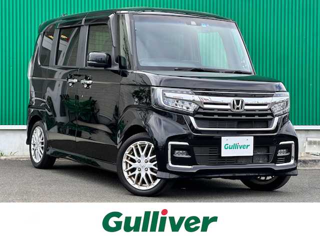ホンダ Ｎ ＢＯＸ カスタム L ターボ 宮城県 2021(令3)年 7万km クリスタルブラックパール ターボ/ホンダセンシング/・衝突軽減ブレーキ/・誤発進抑制機能/・後方誤発進抑制機能/・路外逸脱抑制機能/・車線維持支援システム/・アダプティブクルーズコントロール/・オートハイビーム/・先行車発進お知らせ機能/・歩行者事故低減ステアリング/・標識認識機能/社外8インチナビ（AVIC-RL81）/・CD/DVD/・Bluetooth/・フルセグTV/バックカメラ/ETC/ドライブレコーダー/両側パワースライドドア/前席シートヒーター/革調シートカバー/革巻きステアリング/ステアリングスイッチ/パドルシフト/LEDヘッドランプ/フォグランプ/オートライト/スマートキー＆プッシュスタート/電動格納ミラー/純正15インチAW/純正フロアマット/ドアバイザー/W/サイド/カーテンエアバッグ