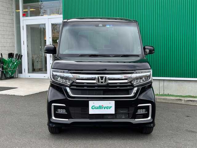 ホンダ Ｎ ＢＯＸ カスタム L ターボ 宮城県 2021(令3)年 7万km クリスタルブラックパール ターボ/ホンダセンシング/・衝突軽減ブレーキ/・誤発進抑制機能/・後方誤発進抑制機能/・路外逸脱抑制機能/・車線維持支援システム/・アダプティブクルーズコントロール/・オートハイビーム/・先行車発進お知らせ機能/・歩行者事故低減ステアリング/・標識認識機能/社外8インチナビ（AVIC-RL81）/・CD/DVD/・Bluetooth/・フルセグTV/バックカメラ/ETC/ドライブレコーダー/両側パワースライドドア/前席シートヒーター/革調シートカバー/革巻きステアリング/ステアリングスイッチ/パドルシフト/LEDヘッドランプ/フォグランプ/オートライト/スマートキー＆プッシュスタート/電動格納ミラー/純正15インチAW/純正フロアマット/ドアバイザー/W/サイド/カーテンエアバッグ