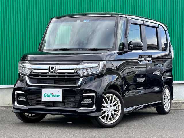 ホンダ Ｎ ＢＯＸ カスタム L ターボ 宮城県 2021(令3)年 7万km クリスタルブラックパール ターボ/ホンダセンシング/・衝突軽減ブレーキ/・誤発進抑制機能/・後方誤発進抑制機能/・路外逸脱抑制機能/・車線維持支援システム/・アダプティブクルーズコントロール/・オートハイビーム/・先行車発進お知らせ機能/・歩行者事故低減ステアリング/・標識認識機能/社外8インチナビ（AVIC-RL81）/・CD/DVD/・Bluetooth/・フルセグTV/バックカメラ/ETC/ドライブレコーダー/両側パワースライドドア/前席シートヒーター/革調シートカバー/革巻きステアリング/ステアリングスイッチ/パドルシフト/LEDヘッドランプ/フォグランプ/オートライト/スマートキー＆プッシュスタート/電動格納ミラー/純正15インチAW/純正フロアマット/ドアバイザー/W/サイド/カーテンエアバッグ