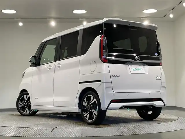 日産 ルークス HWS Gターボ プロパイロットED 愛知県 2020(令2)年 1.4万km ホワイトパール 純正9インチナビ/両側パワースライドドア/アラウンドビューモニター/プロパイロット/衝突軽減ブレーキ/ビルトインETC/LEDヘッドライト/ドライブレコーダー/フルセグTV/コーナーセンサー/パーキングアシスト/プッシュスタート/スマートキー/純正フロアマット/純正15インチアルミホイール/オートライト