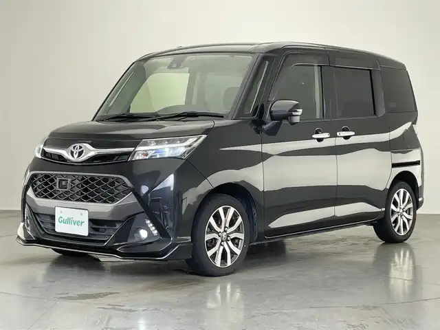 トヨタ タンク カスタムG－T 愛知県 2018(平30)年 7.3万km ブラックマイカメタリック 社外９型ナビ　コンフォートパッケージ　禁煙　バックカメラ　フルセグ　ＤＶＤ　ドラレコ　ＥＴＣ　シートヒーター　衝突軽減　レーンキープ　両側パワスラ　ＬＥＤオートライト　プッシュスタート　スマートキー