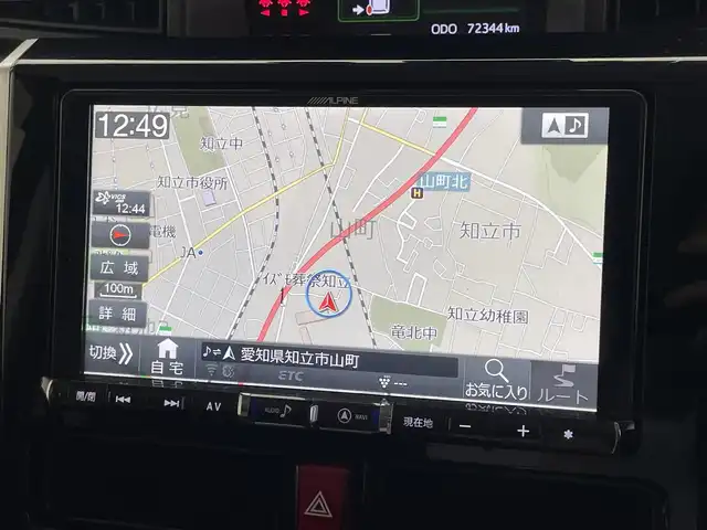 トヨタ タンク カスタムG－T 愛知県 2018(平30)年 7.3万km ブラックマイカメタリック 社外９型ナビ　コンフォートパッケージ　禁煙　バックカメラ　フルセグ　ＤＶＤ　ドラレコ　ＥＴＣ　シートヒーター　衝突軽減　レーンキープ　両側パワスラ　ＬＥＤオートライト　プッシュスタート　スマートキー