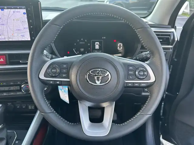 トヨタ ライズ Z 愛知県 2024(令6)年 0.3万km ブラックマイカメタリック ワンオーナー/純正メモリナビ/フルセグテレビ/バックカメラ/Bluetooth/アイドリングストップ/ウィンカーミラー/クルーズコントロール/ドアバイザー/プッシュスタート/シートヒーター/レザーステアリング/衝突軽減ブレーキ/レーンキープ/BSM