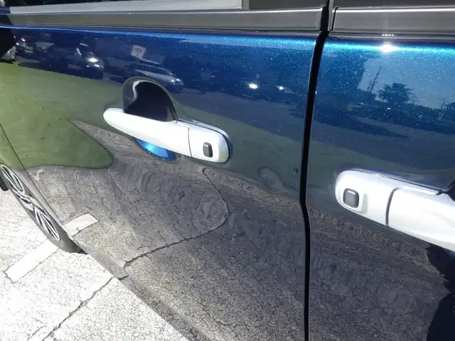 トヨタ ルーミー カスタムG 千葉県 2020(令2)年 4.7万km レーザーブルークリスタルシャイン ワンオーナー/両側パワースライドドア/社外SDナビ/地デジTV/【DVD/CD再生機能　Bluetooth接続】/革巻きステアリング/ETC/LEDヘッドライト/フォグライト/リアコーナーセンサー/純正14インチアルミホイル/キーフリーシステム