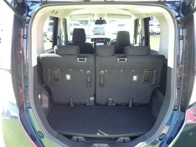 トヨタ ルーミー カスタムG 千葉県 2020(令2)年 4.7万km レーザーブルークリスタルシャイン ワンオーナー/両側パワースライドドア/社外SDナビ/地デジTV/【DVD/CD再生機能　Bluetooth接続】/革巻きステアリング/ETC/LEDヘッドライト/フォグライト/リアコーナーセンサー/純正14インチアルミホイル/キーフリーシステム