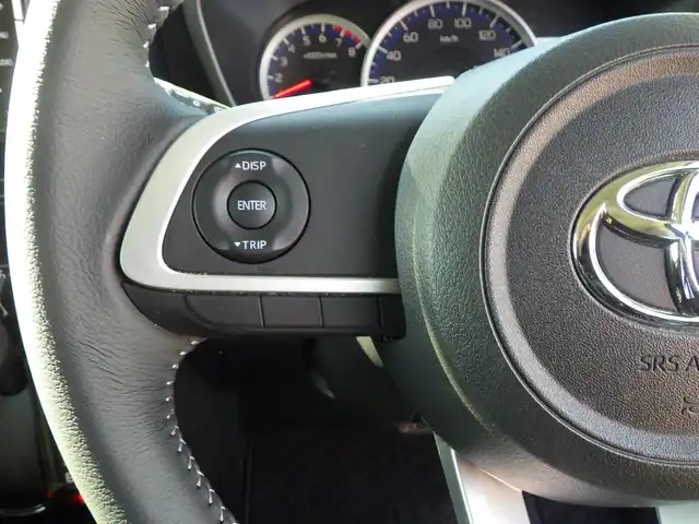 トヨタ ルーミー カスタムG 千葉県 2020(令2)年 4.7万km レーザーブルークリスタルシャイン ワンオーナー/両側パワースライドドア/社外SDナビ/地デジTV/【DVD/CD再生機能　Bluetooth接続】/革巻きステアリング/ETC/LEDヘッドライト/フォグライト/リアコーナーセンサー/純正14インチアルミホイル/キーフリーシステム