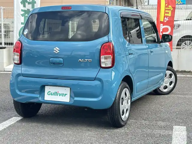 スズキ アルト L 大分県 2021(令3)年 0.8万km ダスクブルーメタリック 〇社外オーディオ/　CD/BT/USB/〇ヘッドライトレベライザー/〇アイドリングストップ/〇クリアランスソナー/〇スズキセーフティサポート/〇LKA/〇横滑り防止/〇キーレスキー/〇フロアマット/〇ドアバイザー/〇プライバシーガラス/〇ドライブレコーダー/〇保証書/〇取扱説明書/〇スペアキー