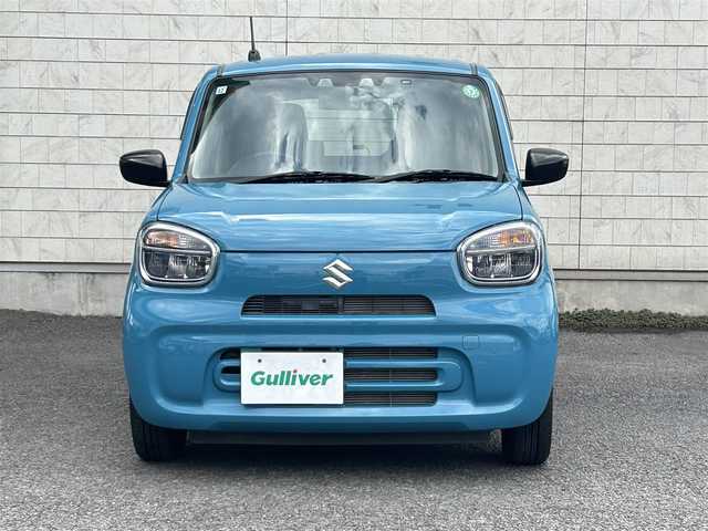 スズキ アルト L 大分県 2021(令3)年 0.8万km ダスクブルーメタリック 〇社外オーディオ/　CD/BT/USB/〇ヘッドライトレベライザー/〇アイドリングストップ/〇クリアランスソナー/〇スズキセーフティサポート/〇LKA/〇横滑り防止/〇キーレスキー/〇フロアマット/〇ドアバイザー/〇プライバシーガラス/〇ドライブレコーダー/〇保証書/〇取扱説明書/〇スペアキー