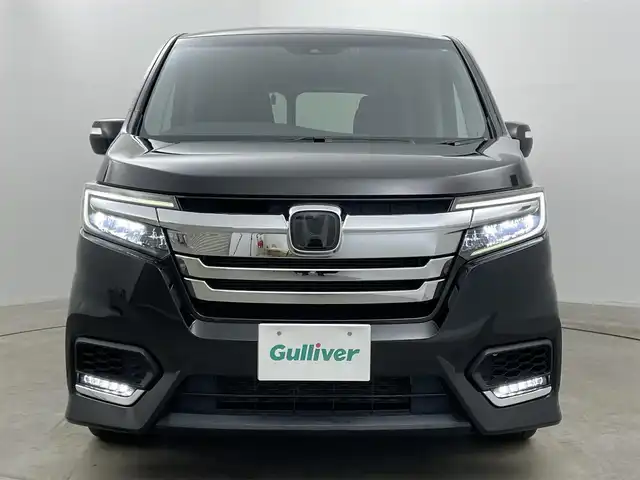ホンダ ステップワゴン スパーダ eHEV G ホンダS 岡山県 2021(令3)年 5万km プレミアムスパークルブラックパール 純正１０インチナビ　(VXU-227SWi)/【CD/DVD/USB/HDMI/フルセグ】/バックカメラ　/両側電動スライド　/レーダークルーズコントロール　/ビルトインＥＴＣ２．０　/ＬＥＤヘッドライト　/ドライブレコーダー　前後/オートハイビーム　/アイドリングストップ　/フォグランプ/禁煙車/オートブレーキホールド/純正アルミ/純正フロアマット