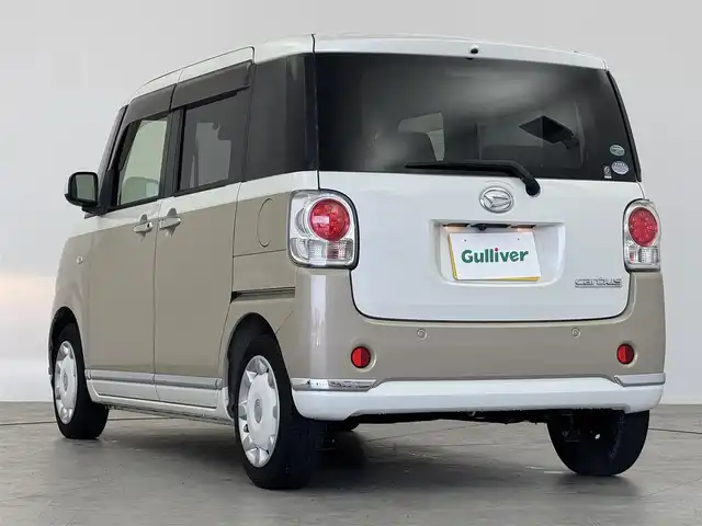 ダイハツ ムーヴ キャンバス X LTD メイクアッフ SA Ⅱ 愛知県 2017(平29)年 6.6万km パールホワイトⅢ/ナチュラルベージュマイカメタリック 2トーン 社外ナビ　/（フルセグ／ＢＴ／ＣＤ／ＤＶＤ）　/衝突軽減システム　/コーナーセンサー　/両側パワースライドドア　/アイドリングストップ　/オートライト　/電動格納ミラー　/ドライブレコーダー　/ＥＴＣ　/純正ホイールキャップ