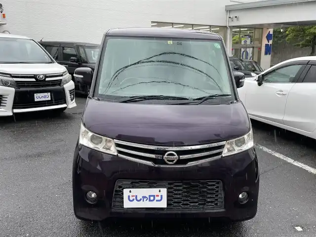 日産 ルークス ハイウェイスター 福岡県 2012(平24)年 7.6万km ミステリアスバイオレットパール (株)IDOMが運営する【じしゃロン八幡西店】の自社ローン専用車両になります。こちらは現金またはオートローンご利用時の価格です。自社ローンご希望の方は別途その旨お申付け下さい/スマートキー/純正メモリナビ /フルセグ/Bluetooth/バックカメラ/片側パワースライドドア