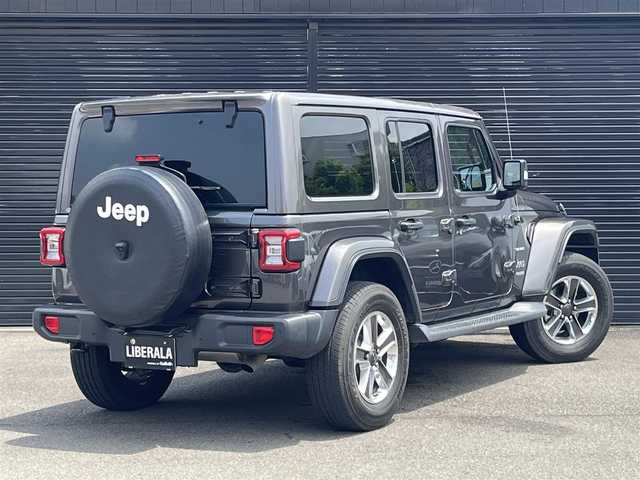 クライスラー・ジープ ジープ ラングラー アンリミテッド サハラ 静岡県 2020(令2)年 3.8万km グレー 黒革シート/アダプティブクルーズコントロール/純正ナビ/（フルセグ/Bluetooth）/F/Bカメラ/前後ドライブレコーダー/ALPINEサブウーファー/シートヒーター/ステアリングヒーター/ブランドスポットアシスト/LEDヘッドライト/純正18インチアルミホイール/ETC/前後コーナーセンサー