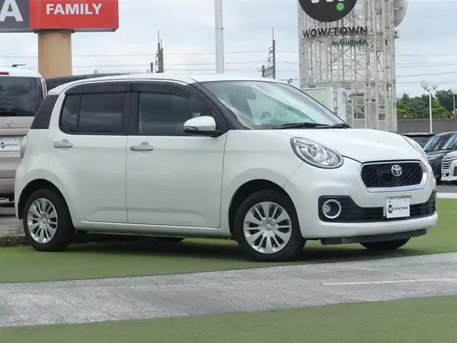 トヨタ パッソ モーダ　S 千葉県 2018(平30)年 6.1万km パールホワイトⅢ スマートアシストII/エコアイドル/純正SDナビ/バックカメラ/ドライブレコーダー/リアコーナーセンサー/ETC/LEDヘッドライト/フォグライト/ウインカーミラー/キーフリーシステム