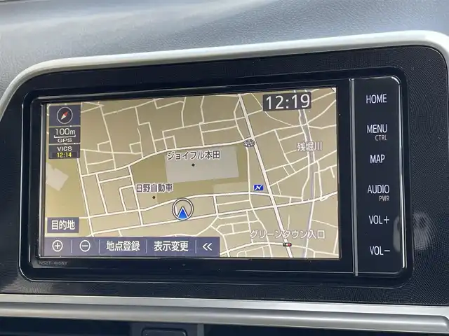 トヨタ シエンタ ハイブリッド ファンベースG 東京都 2022(令4)年 4万km ベージュマイカM/グレイッシュブラウンM 純正ナビ/パノラミックビューモニター/プリクラッシュセーフティシステム/レーンディパーチャー/オートマチックハイビーム/クルーズコントロール/両側パワースライドドア/ＥＴＣ/ドライブレコーダー