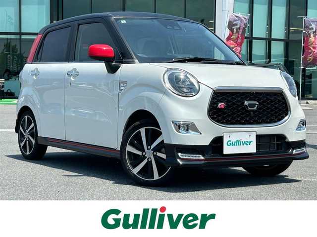 ダイハツ キャスト スポーツ SAⅢ 奈良県 2019(令1)年 1.6万km パールホワイトⅢ フルタイム４WD/ターボ/純正8インチナビ(フルセグTV/CD/DVD/AM・FM/BT/USB/HDMI)/アラウンドビューモニター/ETC/前方ドラレコ/シートヒーター(D/N席)/パドルシフト/本革巻きステアリング/デザインフィルムトップ/LEDヘッドライト/純正16インチアルミホイール/純正フロアマット
