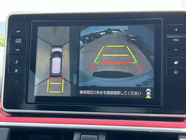 ダイハツ キャスト スポーツ SAⅢ 奈良県 2019(令1)年 1.6万km パールホワイトⅢ フルタイム４WD/ターボ/純正8インチナビ(フルセグTV/CD/DVD/AM・FM/BT/USB/HDMI)/アラウンドビューモニター/ETC/前方ドラレコ/シートヒーター(D/N席)/パドルシフト/本革巻きステアリング/デザインフィルムトップ/LEDヘッドライト/純正16インチアルミホイール/純正フロアマット