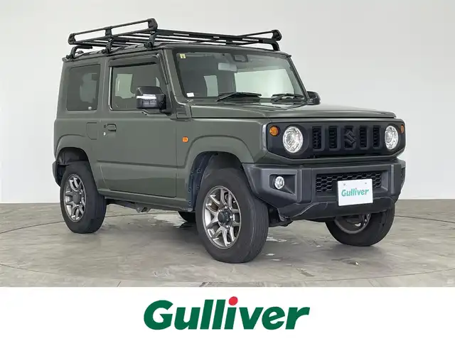 スズキ ジムニー XC 大分県 2020(令2)年 7.2万km ジャングルグリーン 4WD/ワンオーナー/純正SDナビ/地デジ/Bluetooth/CD/DVD/セーフティサポート/・デュアルセンサーブレーキサポート/・誤発進抑制機能/・車線逸脱警報機能/・ふらつき警報機能/・ハイビームアシスト/・先行車発進お知らせ機能/・標識認識機能/クルーズコントロール/シートヒーター/オートライト/LEDヘッドライト/純正16インチAW/プッシュスタート/スマートキー×2/ステアリングスイッチ/純正フロアマット