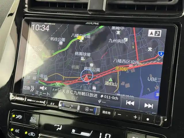 トヨタ プリウス A ツーリングセレクション 福岡県 2019(令1)年 6.7万km アティチュードブラックマイカ 社外ナビ　/バックカメラ　/ビルトインＥＴＣ　/前後ドライブレコーダー　/レーダークルコン　/コーナーセンサー　/衝突軽減　/レーンキープ　/ＢＳＭ　/ＰＫＳＢ　/パーキングアシスト　/シートヒーター　/純正１７インチＡＷ