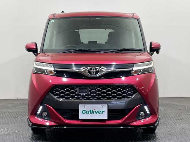トヨタ タンク カスタムG 愛媛県 2017(平29)年 6万km マゼンタベリーマイカM 純正ナビ/フルセグ／Ｂｌｕｅｔｏｏｔｈ／ＵＳＢ/バックカメラ/衝突軽減ブレーキ/レーダークルーズコントロール/ＥＴＣ/両側パワースライドドア/純正１４インチアルミホイール